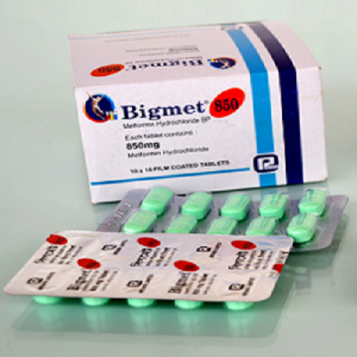 Picture of Bigmet 850 Tablet
